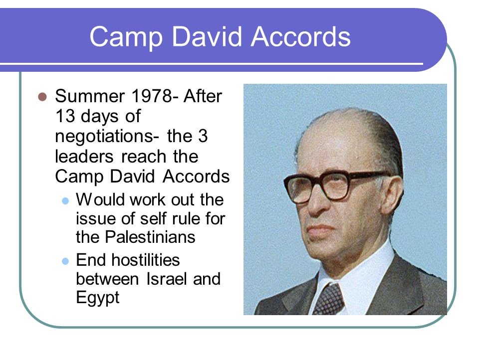 'Thirteen Days in September' is a great, readable account of the Camp David Accords